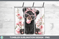 GorgeousWoodland Pink Bubble Gum Tumbler design.