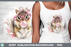 GorgeousWoodland Pink Bubble Gum Shirt design.