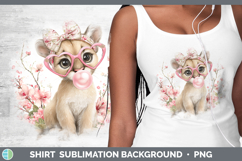 GorgeousWoodland Pink Bubble Gum Shirt design.