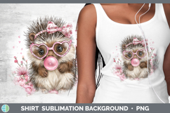 GorgeousWoodland Pink Bubble Gum Shirt design.