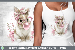 GorgeousWoodland Pink Bubble Gum Shirt design.