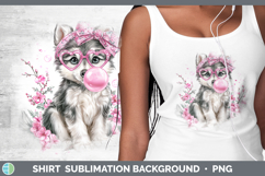 GorgeousWoodland Pink Bubble Gum Shirt design.