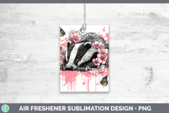 GorgeousWoodland Pink Drips Air Freshener design.