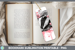 GorgeousWoodland Pink Drips Bookmark design.