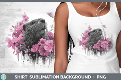 GorgeousWoodland Pink Drips Shirt design.