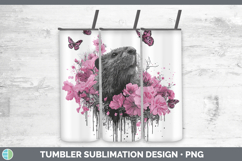 GorgeousWoodland Pink Drips Tumbler design.