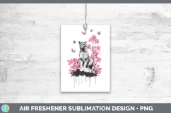 GorgeousWoodland Pink Drips Air Freshener design.