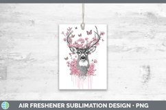 GorgeousWoodland Pink Drips Air Freshener design.