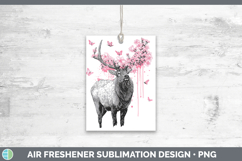 GorgeousWoodland Pink Drips Air Freshener design.