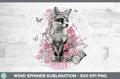 GorgeousWoodland Pink Drips Wind Spinner design.