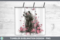 GorgeousWoodland Pink Drips Tumbler design.