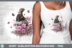 GorgeousWoodland Pink Drips Shirt design.