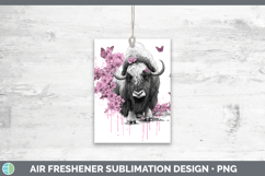 GorgeousWoodland Pink Drips Air Freshener design.