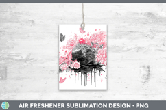 GorgeousWoodland Pink Drips Air Freshener design.