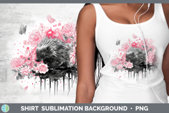 GorgeousWoodland Pink Drips Shirt design.
