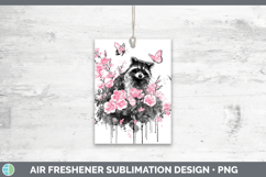 GorgeousWoodland Pink Drips Air Freshener design.