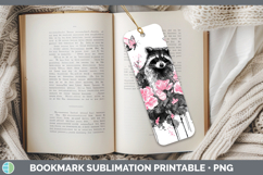 GorgeousWoodland Pink Drips Bookmark design.