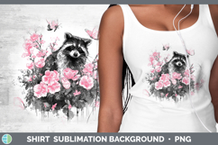 GorgeousWoodland Pink Drips Shirt design.