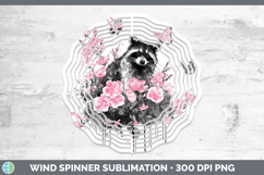 GorgeousWoodland Pink Drips Wind Spinner design.