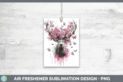 GorgeousWoodland Pink Drips Air Freshener design.
