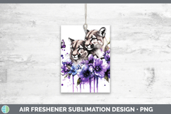 GorgeousWoodland Purple Drips Air Freshener design.