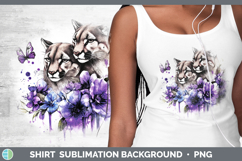 GorgeousWoodland Purple Drips Shirt design.