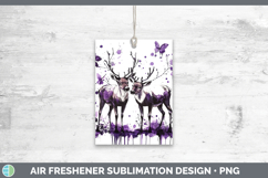 GorgeousWoodland Purple Drips Air Freshener design.