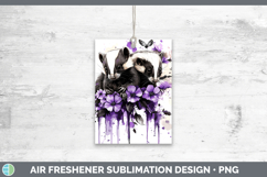 GorgeousWoodland Purple Drips Air Freshener design.