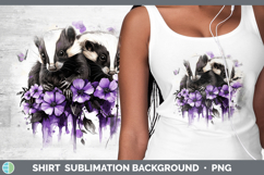 GorgeousWoodland Purple Drips Shirt design.