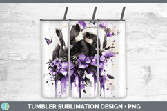 GorgeousWoodland Purple Drips Tumbler design.
