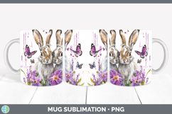 GorgeousWoodland Purple Drips Mug Wrap design.