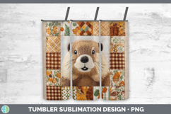 GorgeousWoodland Quilted Patchwork Tumbler design.