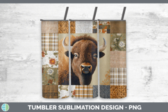 GorgeousWoodland Quilted Patchwork Tumbler design.