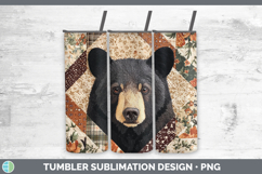 GorgeousWoodland Quilted Patchwork Tumbler design.