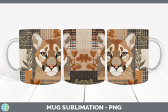 GorgeousWoodland Quilted Patchwork Mug Wrap design.