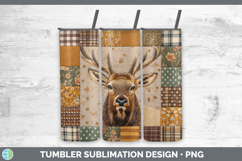 GorgeousWoodland Quilted Patchwork Tumbler design.