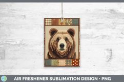 GorgeousWoodland Quilted Patchwork Air Freshener design.