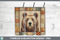 GorgeousWoodland Quilted Patchwork Tumbler design.