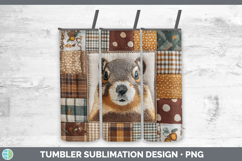 GorgeousWoodland Quilted Patchwork Tumbler design.