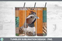 GorgeousWoodland Quilted Patchwork Tumbler design.