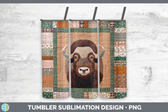 GorgeousWoodland Quilted Patchwork Tumbler design.