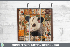 GorgeousWoodland Quilted Patchwork Tumbler design.