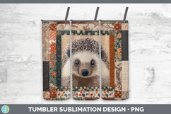 GorgeousWoodland Quilted Patchwork Tumbler design.