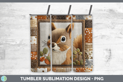 GorgeousWoodland Quilted Patchwork Tumbler design.