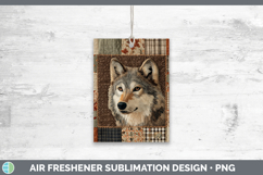 GorgeousWoodland Quilted Patchwork Air Freshener design.