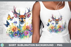 GorgeousWoodland Rainbow Splash Shirt design.