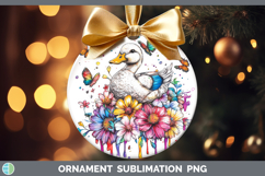 GorgeousWoodland Rainbow Splash Ornament design.