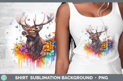 GorgeousWoodland Rainbow Splash Shirt design.