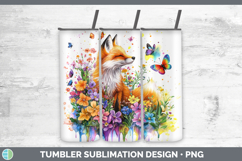 GorgeousWoodland Rainbow Splash Tumbler design.