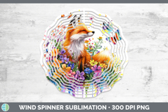 GorgeousWoodland Rainbow Splash Wind Spinner design.